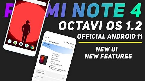 Octavi OS 1.2 Official Rom For Redmi Note 4 | Android 11 | New UI & New Features