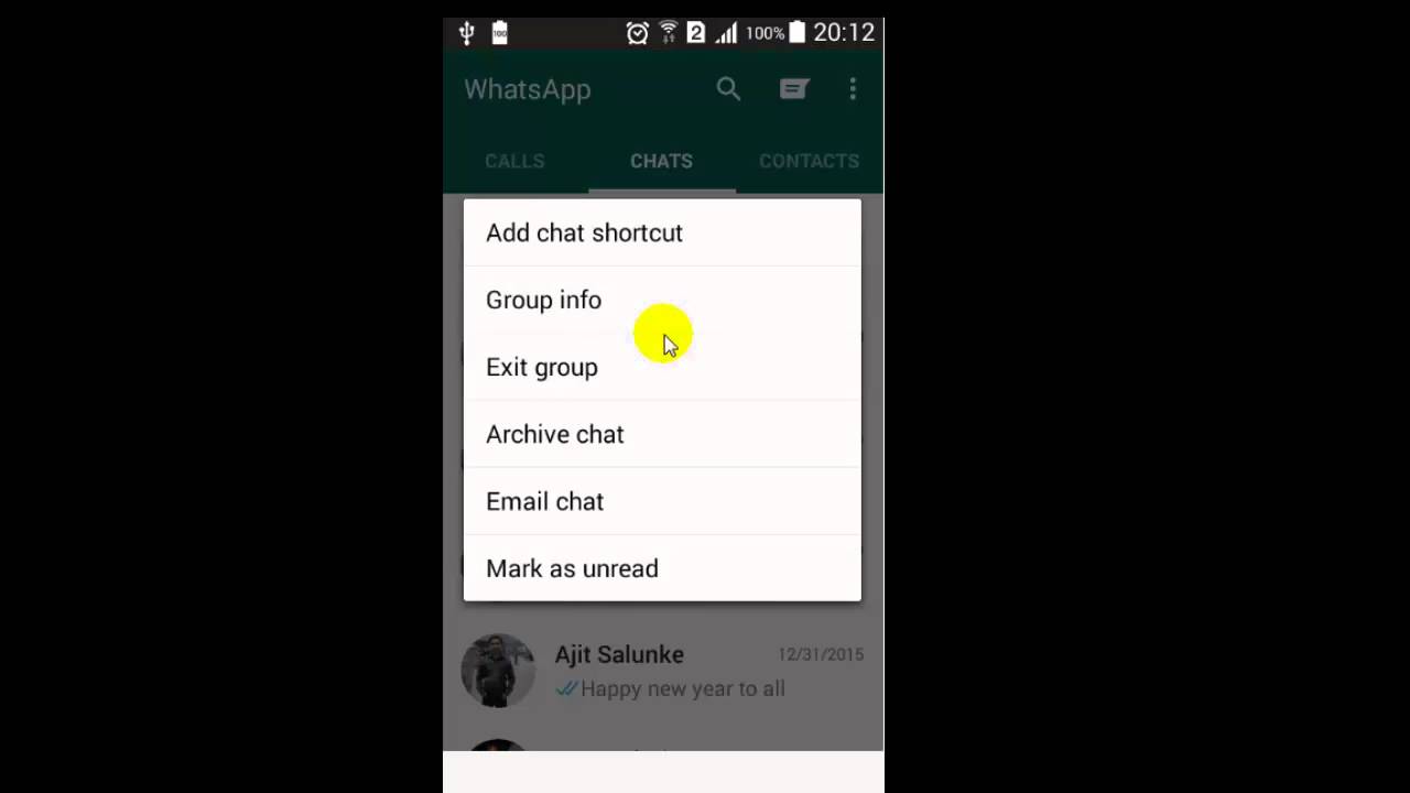 How to remove someone from Whatsapp group