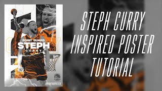 Steph Curry Inspired Poster Tutorial | Brook Stocks