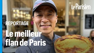Yongsang Seo réalise le meilleur flan de Paris