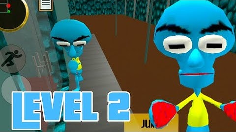 HELLO SQUID SPONGE NEIGHBOR || LEVEL 2 GAMEPLAY || ANDROID FLICKS