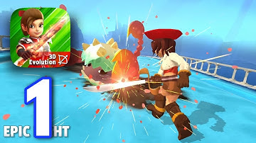 Dashero: Archer & Sword 3D Gameplay Walkthrough Part 1