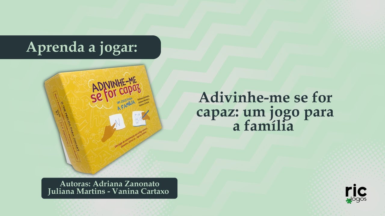 Adivinhe-me se for capaz: um jogo para a família - Sinopsys Editora