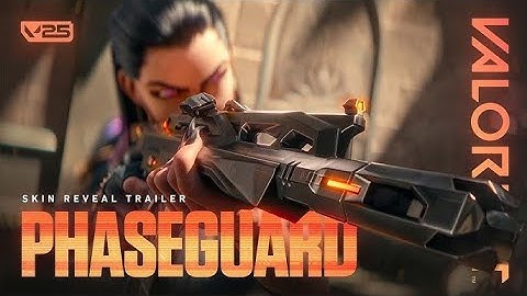 VALORANT - NO TRACE | Phaseguard Skin Reveal Trailer