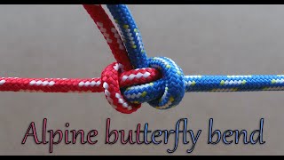 Alpine butterfly bend