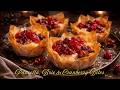 The Crispy Golden Brie Bites With Cranberry and Bacon Everyone Loves! Simple, Easy Appetizer!