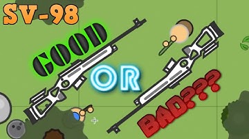 Surviv.io SV 98 Good or Bad??? Full New Gun Review and Gameplay! (Surviv.io New Update)