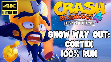 Crash Bandicoot 4: It’s About Time - CORTEX SHIP HAPPENS 100% Run (PS4 Pro) @ ᵁᴴᴰ 60ᶠᵖˢ ✔