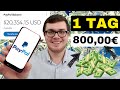 800€ AM TAG verdienen 💰🔥 mit 1 TRICK (NEUE METHODE) Geld im Internet verdienen ohne Startkapital