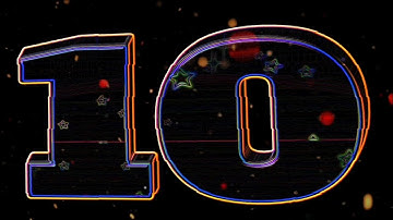 countdown timer 10 to 0 with animation and sound effect #countdown