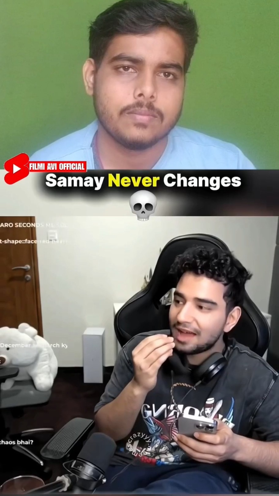Samay Raina Funny Moment With His Mummy on video call | #shorts #remix