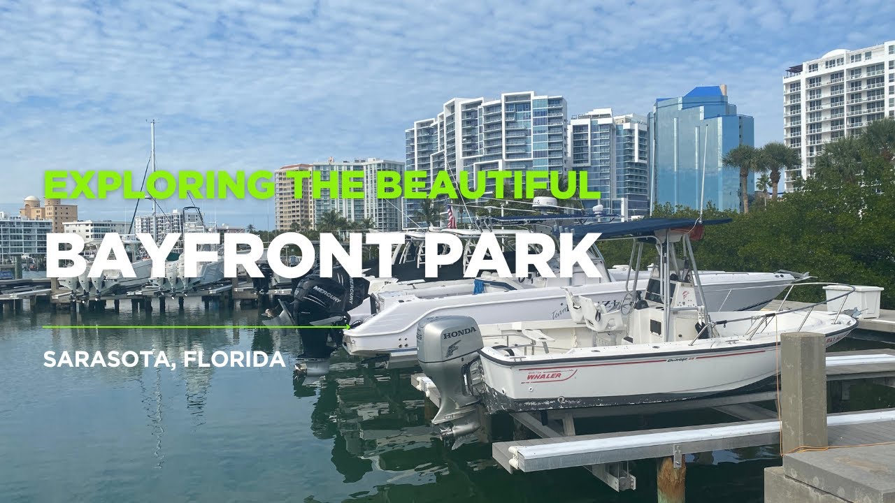 Exploring Beautiful Bayfront Park, Sarasota, Florida! 🌴☀️