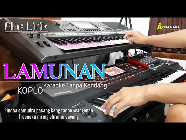 Nih..yang lagi viral LAMUNAN (Wahyu F Giri) karaoke tanpa kendang plus lirik class=