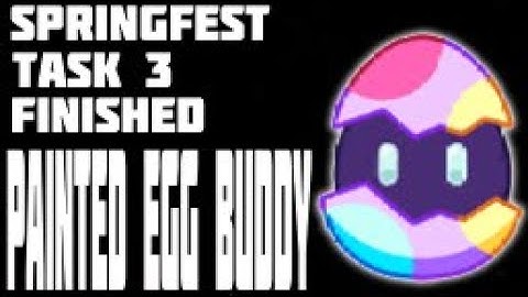 Prodigy Math Game | Finishing Task 3 of 2022 Springfest! (Painted Egg Buddy)