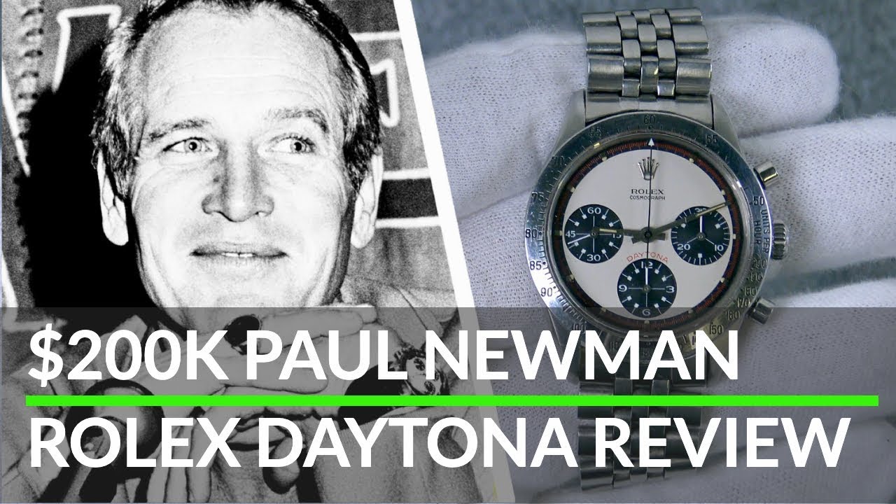 Пол Ньюман в часах. Paul Newman Version. Легендарный поль