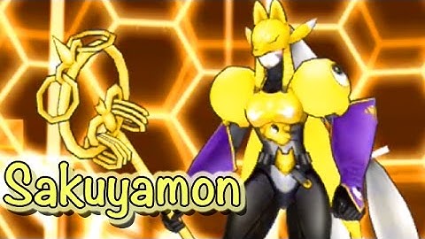 Sakuyamon! Renamon Mega Digivolution & Sakuyamon Skill
