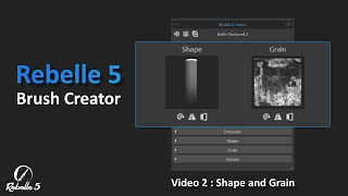Rebelle 5 Brush Creator Tutorial Series: Shape and Grain