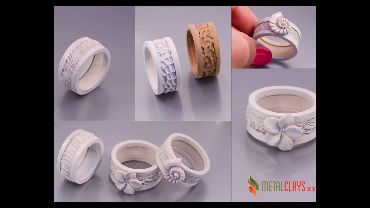 jewellery inspiration: 3 ring designs you can make from metal clay —  Jewellers Academy