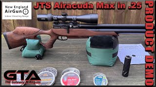 JTS AIRACUDA MAX .25 – Product Demo  Gateway to Airguns