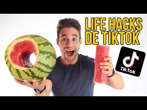 PROBANDO 16 LIFE HACKS DE TIKTOK MUY DIVERTIDOS