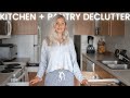 Kitchen + Pantry Declutter and Organization | preparing to move across the country!!
