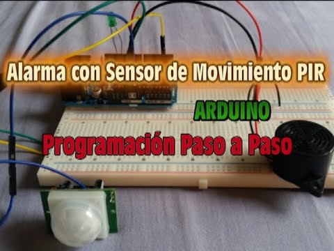 Video: Sensor de movimiento PIR basado en Arduino: 4 pasos