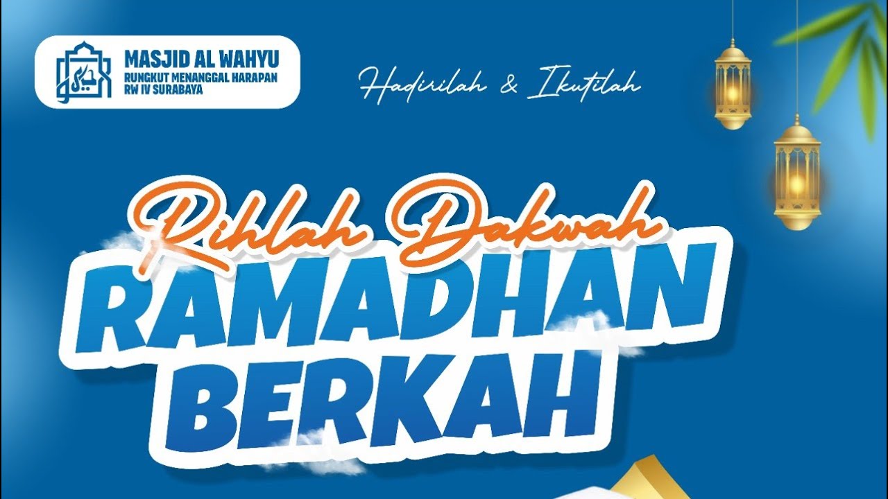 🔴 [LIVE!] Kajian Ahad Shubuh “Rihlah Dakwah Ramadhan Berkah”