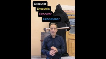 Legal Terms: Executor, executrix, and Personal Representative💡 #estateplanning  #probate