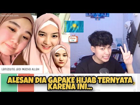 AWALNYA GAPAKE HIJAB TAPI SETELAH AKU BILANG INI LANGSUNG COBA HIJAB - OME TV INTERNASIONAL