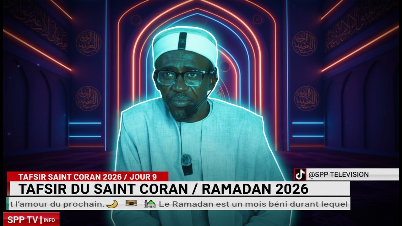 TAFSIR SAINT CORAN 2026 / JOUR 9 . CHEICK IMAM ABOUBACAR PASSOULE - LA MOSQUEE AL-HOUDA