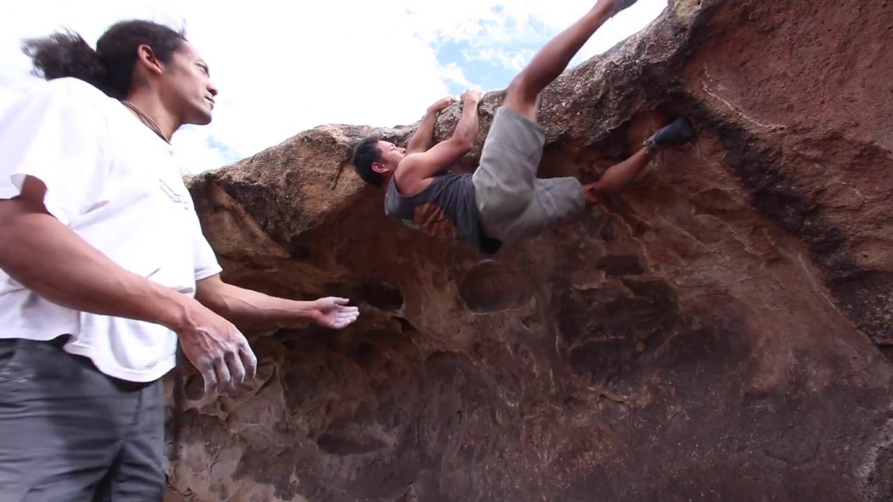 Hueco Tanks Bouldering Death by Mambo V3 Carlos YouTube