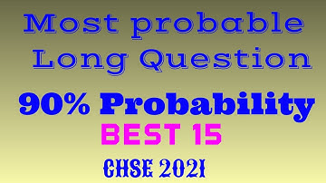 #Chse2021 Important Physics Long Questions selection CHSE 2021  from reduced syllabus.
