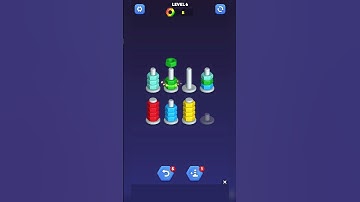 Nut ⚙ Sort lvl  6  #infinity #shorts