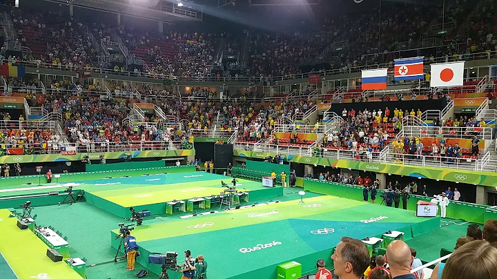 North Korean Anthem in medal present ceremony (Men's Vault) of the Rio 2016 Summer Olympic - DayDayNews