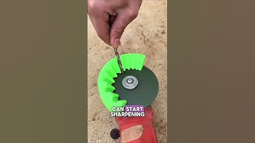 Insane Drill Bit Sharpener #toolhacks #diy #lifehacks