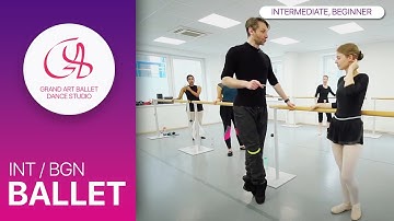 Ballet class for Beginners, Intermediate lv. friendly #ballet #balletclass #beginners #intermediate