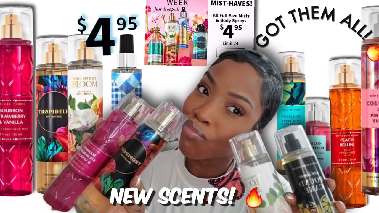 🔥 $4.95 *NEW* Bath & Body Works Body Care SALE.  I GOT ALL THE *NEW* SCENTS!