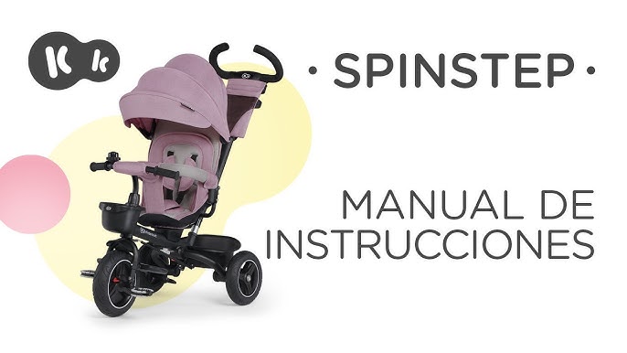 Triciclo Evolutivo Spinstep de Kinderkraft 5 en 1