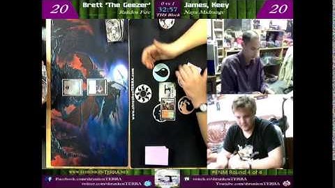 #FNM Theros Block - B/R Devotion vs Naya Midrange - Round 4 [11.07.14]