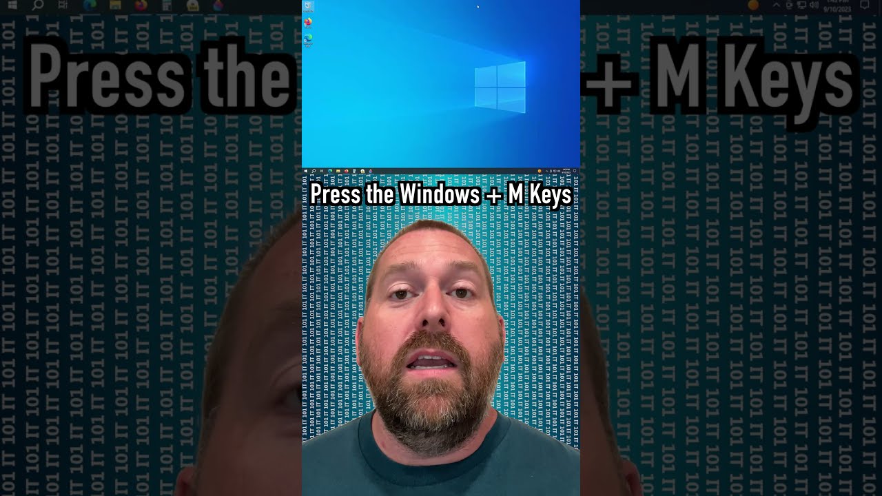 How To Quickly Minimize All Open Windows Applications Easily Programs