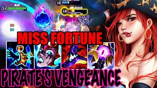 WILD RIFT MISS FORTUNE ADC GAMEPLAY | PIRATE'S VENGEANCE - MISS FORTUNE  BUILD RUNES