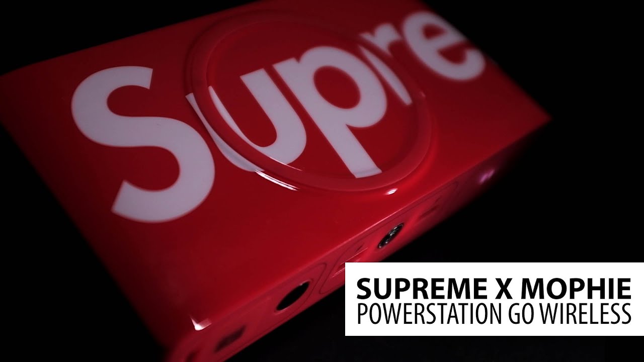 This Supreme x Mophie Powerbank Can Jumpstart Your SUV - YouTube