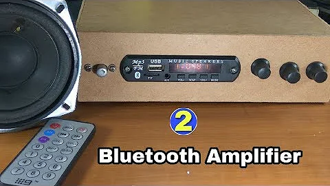 Amplifier ( Part 2 ) – Make New Amplifier 4440 dual IC board with Bluetooth