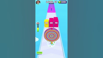 Layer Man game #shorts #games #trainrunning #funny #racinggame 🤣@Queenlobonika