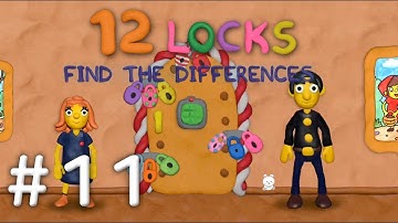 12 Locks Find The Differences Level 11 Walkthrough (RUD Present) | Fairytale Door