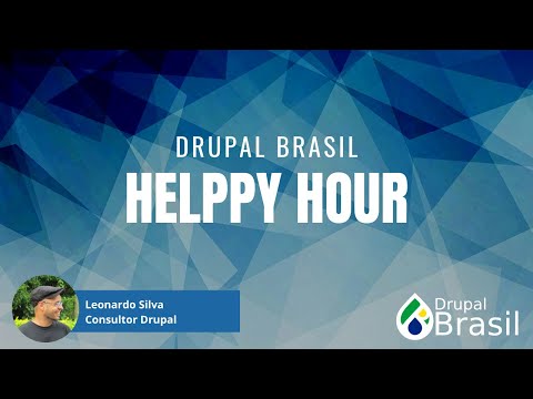 Helppy Hour Drupal Brasil #10 - Fluxos de trabalho empresariais sem código com ECA e BPMN.io