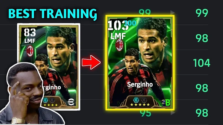 Daily Games Free Epic Serginho Best Training Guide In eFootball 2025 || Serginho Max Level Training