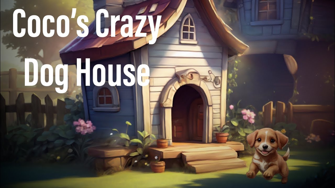 Kids bedtime story📖 Coco’s Crazy Dog House! 🐶 Read a loud! - YouTube