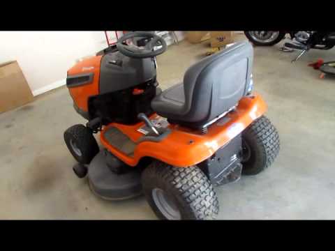 Husqvarna Yth22v46 Yard Tractor Product Review Youtube