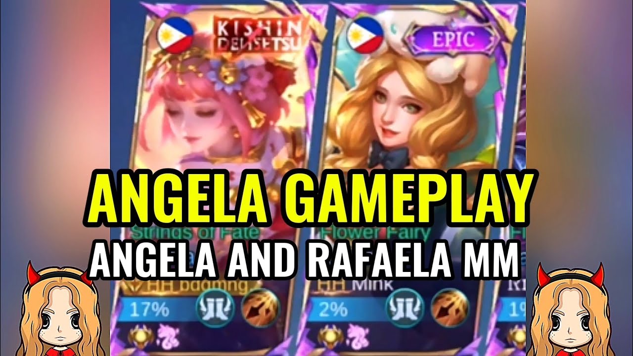 Angela and Rafaela Marksman Tandem sa Rank Game | Angela Gameplay